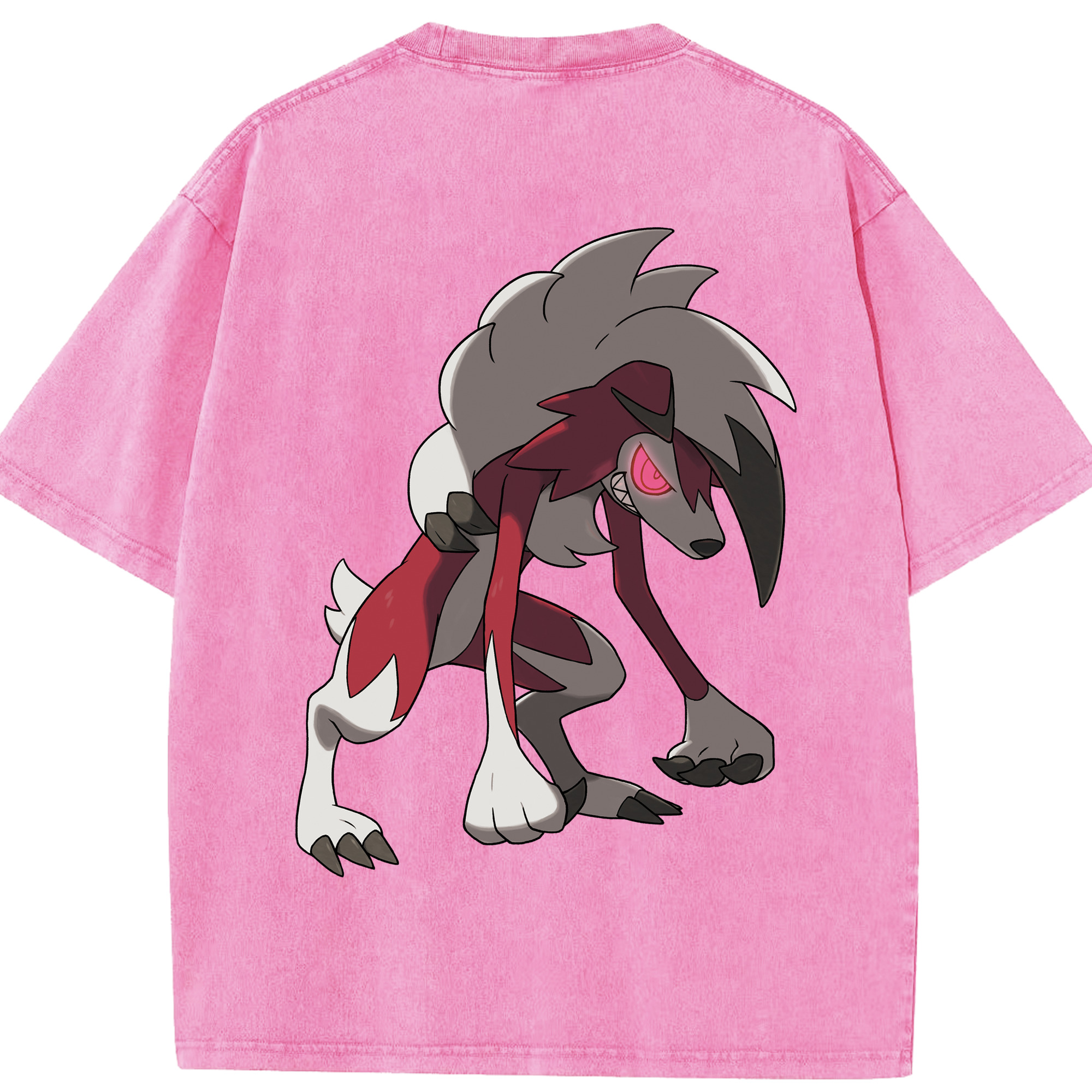 （画像用） ポケットモンスター Pokémon 綿100% ヴィンテージ風 半袖Tシャツ（背面プリント）